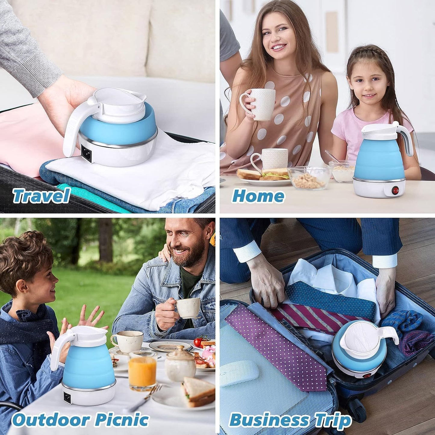 Foldable Travel Kettle