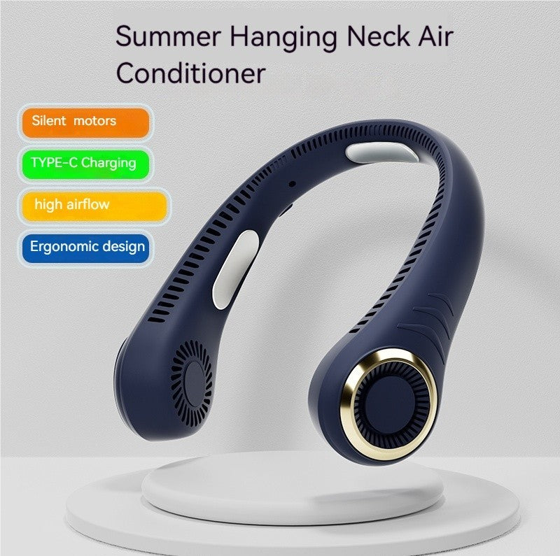 Halterneck Fan, A Convenient Portable Fan